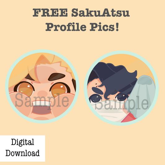 SakuAtsu Profile Pics (Free)