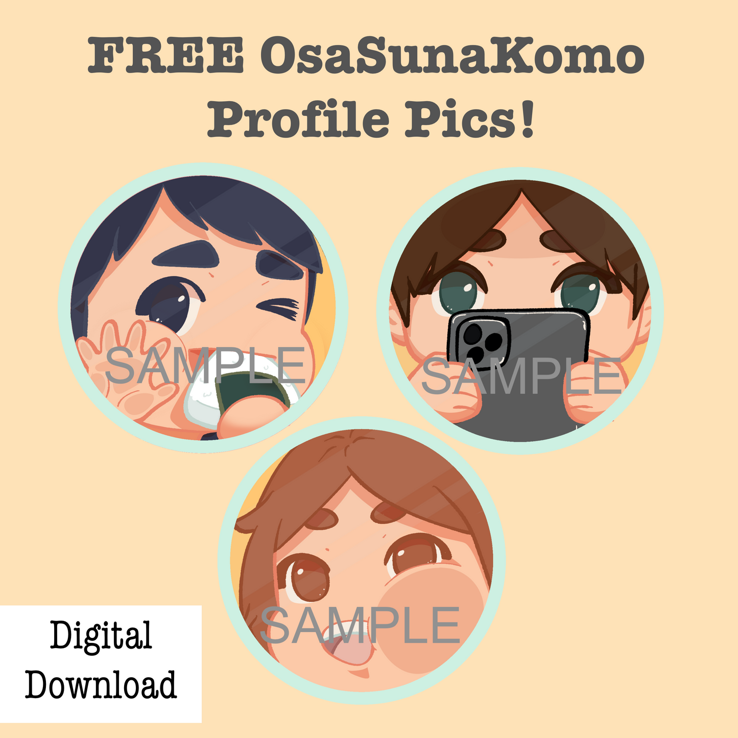 OsaSunaKomo Profile Pics (Free)